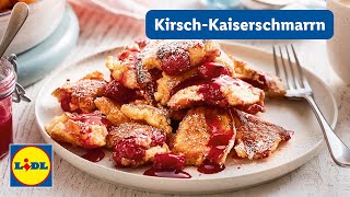 KirschKaiserschmarrn  30 Min  Einfach  Lidl Kochen [upl. by Arded]