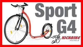 KickBike Sport G4  Review [upl. by Nivar]