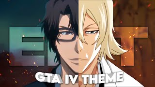 Aizen x Urahara  GTA IV Theme Edit [upl. by Ferrand4]