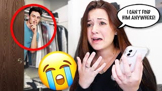 MISSING BOYFRIEND PRANK ON GIRLFRIEND SHE CRIED [upl. by Lashond676]