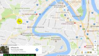 How to find my location in Google maps [upl. by Podvin]