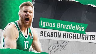 Ignas Brazdeikis  20222023 season highlights [upl. by Baudelaire630]