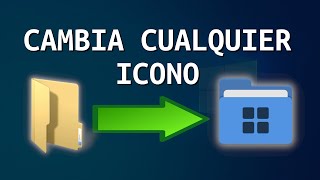 📁 Personalizar ICONOS en Windows 10 sin PROGRAMAS  TUTORIAL [upl. by Minerva396]