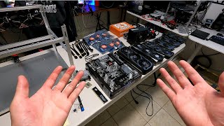 How To Build a RTX 3060 Ti Mining Rig POV [upl. by Gold401]